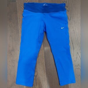 Blue Nike x SoulCycle Capris